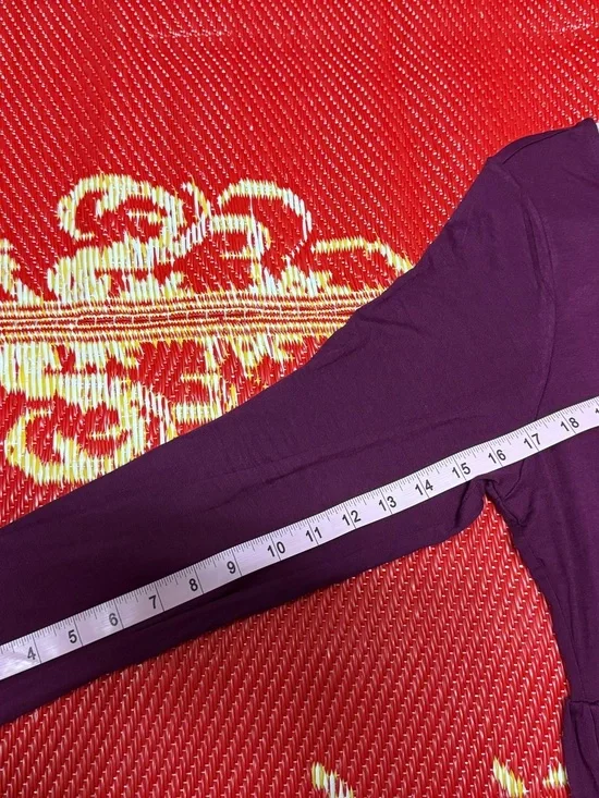 Terra & Sky Plum Scoop Neck Dress - Picture 5 of 8